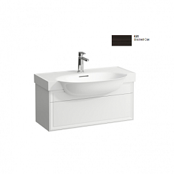 Модуль под раковину The New Classic 77,6х31,6х34,4 см, почерневший дуб, 1 ящик, система push-to-open 4.0604.1.085.628.1 Laufen